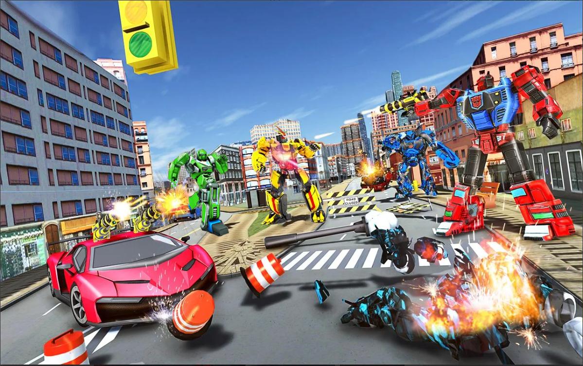 Robot Car Transforming Game - Robot Games 2.2 Screenshot 10