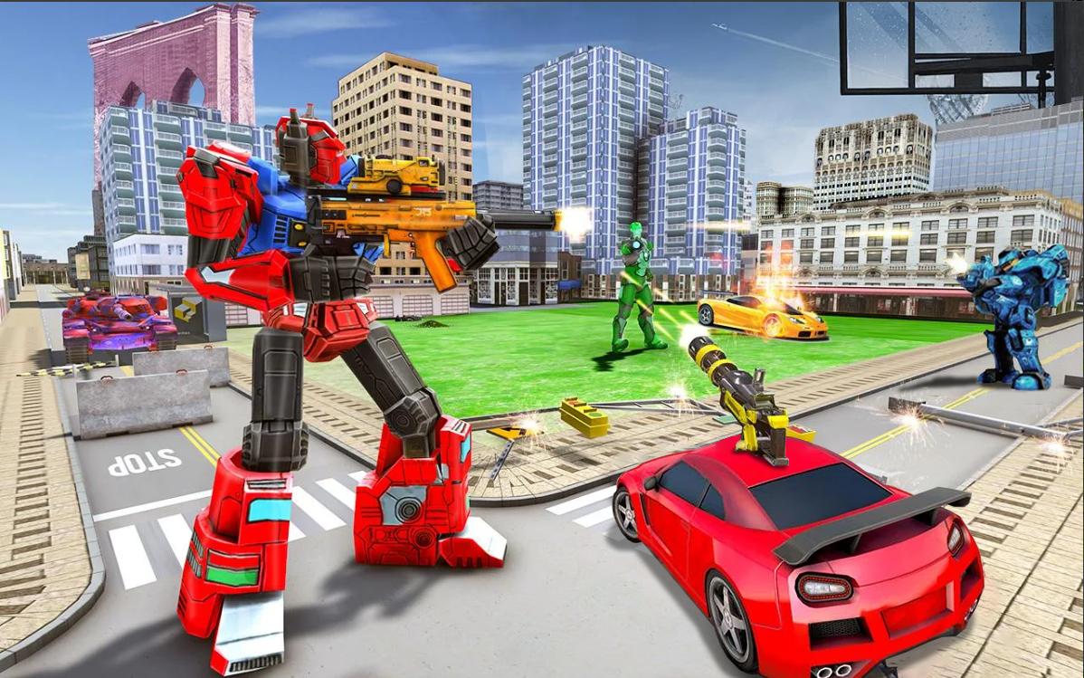 Robot Car Transforming Game - Robot Games 2.2 Screenshot 14