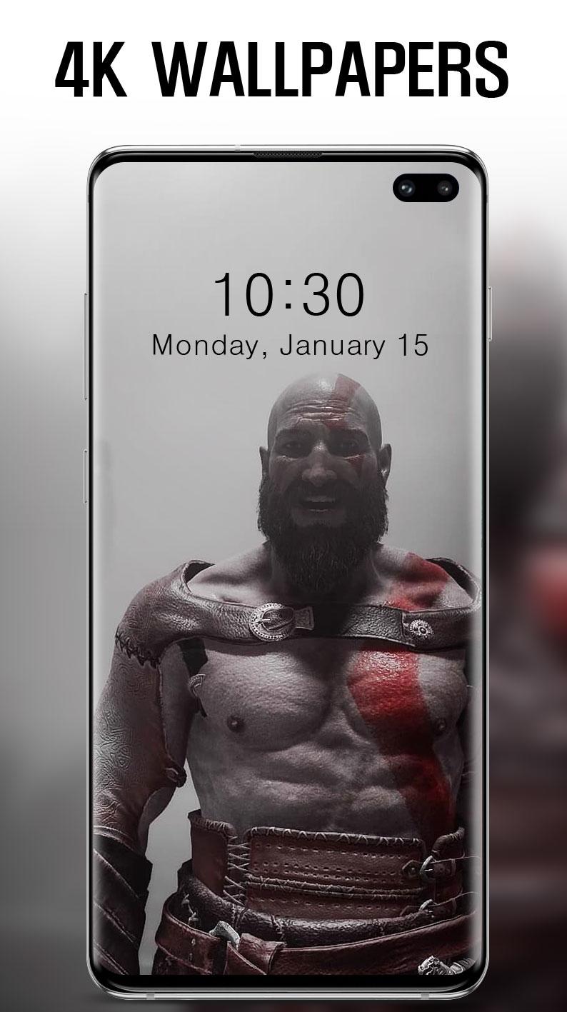 Best Kratos  Live Wallpaper HD 4K 1.0 Screenshot 6