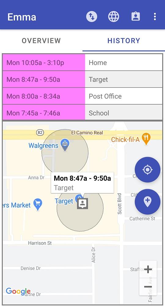 JustPing Family Locator, GPS Tracker, Child Safety 1.1.21 Screenshot 4