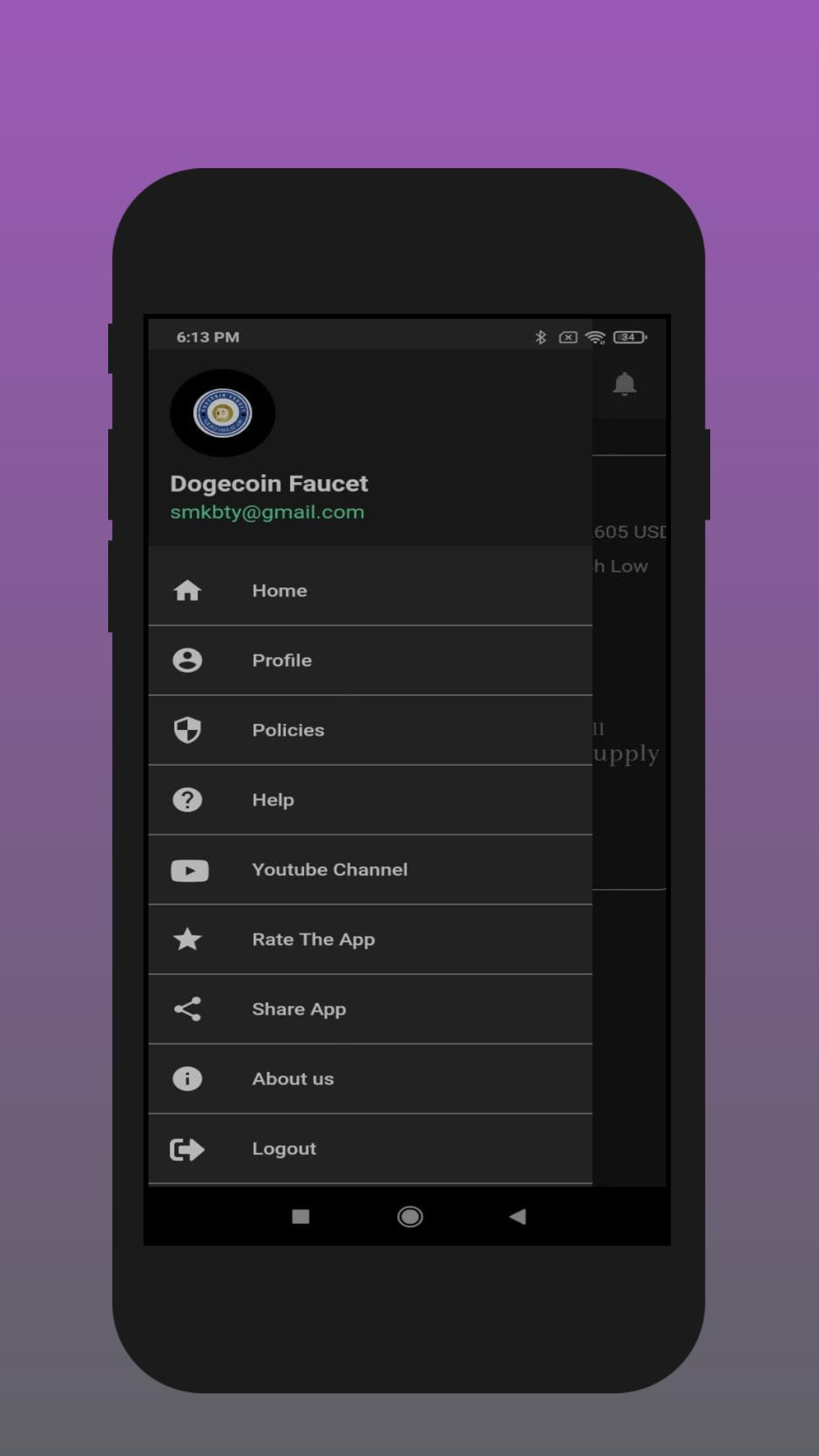 Dogecoin Faucet - Doge faucet 1.0.2 Screenshot 13