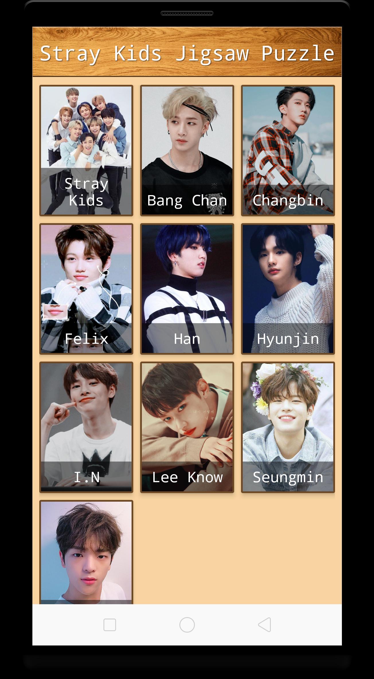 Stray Kids Jigsaw Puzzles - Offline, Kpop Puzzle 1.3300 Screenshot 1