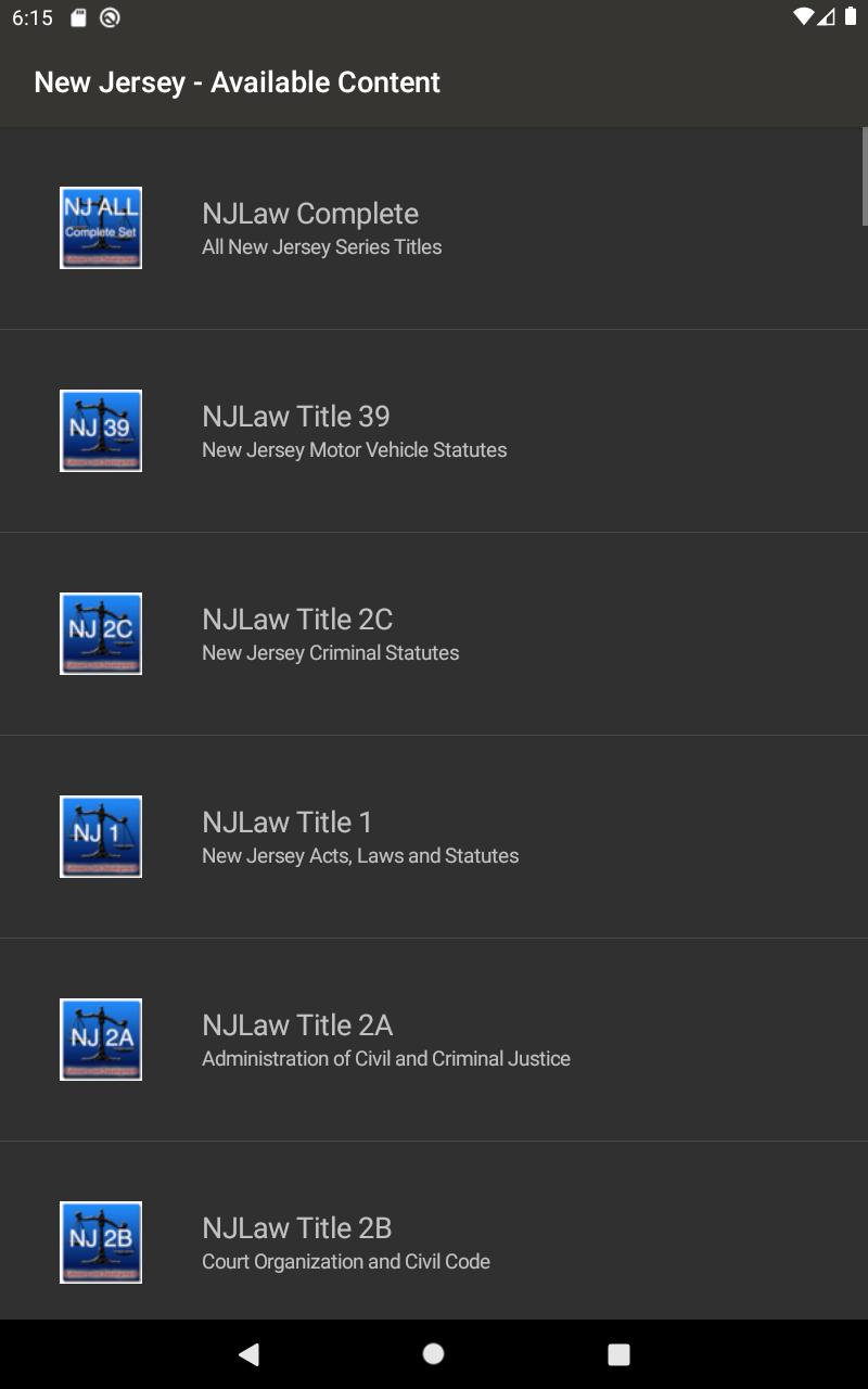State Statute amp; Federal Law 11.10.0 Screenshot 19