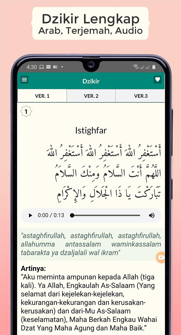 Doa dan Dzikir Setelah Sholat Offline 3.1.0 Screenshot 2