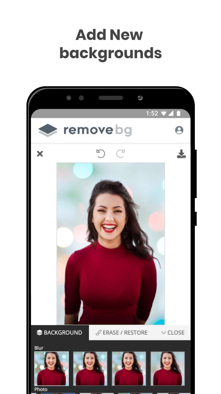 remove.bg – Remove Backgrounds 100% Automatically 1.1.1 Screenshot 5