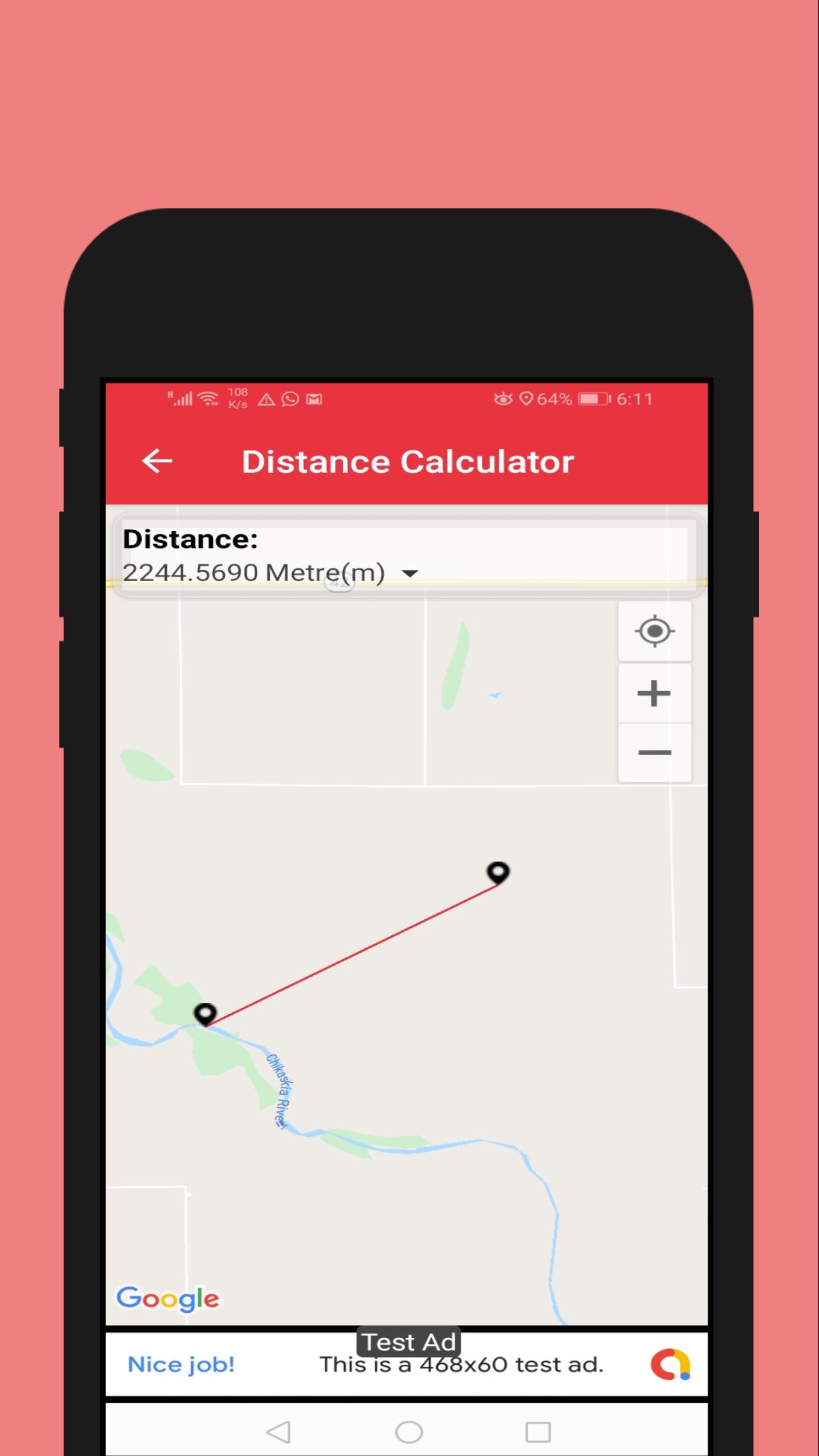 GPS Area Calculator Distance & Area Measurement 1.8 Screenshot 5