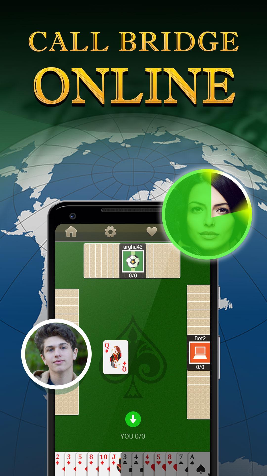 Call Bridge Card Game - Spades 3.1.0 Screenshot 1