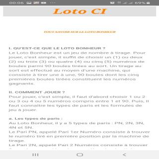 Loto CI 1.0.1.0 Screenshot 2