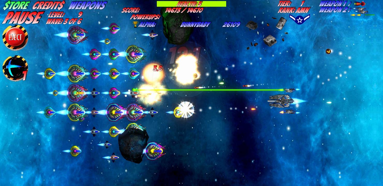 Space D-Fense Space Invaders Arcade Shooter 6.84 Screenshot 1