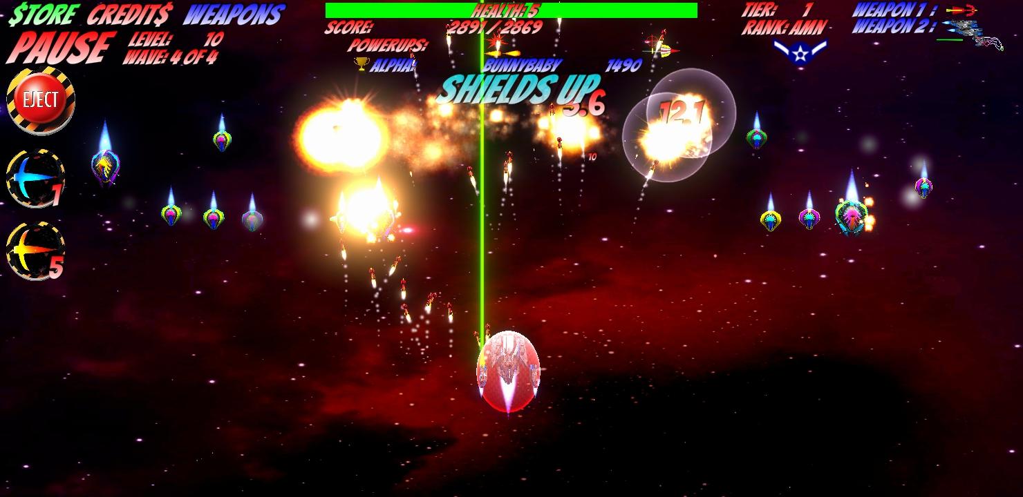 Space D-Fense Space Invaders Arcade Shooter 6.84 Screenshot 2