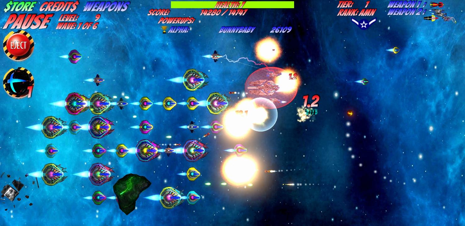 Space D-Fense Space Invaders Arcade Shooter 6.84 Screenshot 3