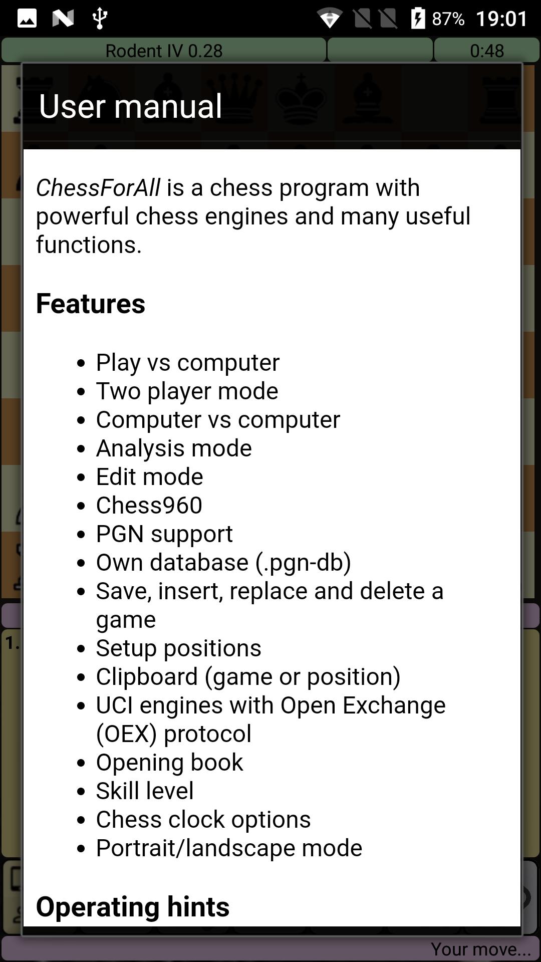 Chess for All 2.23 Screenshot 8