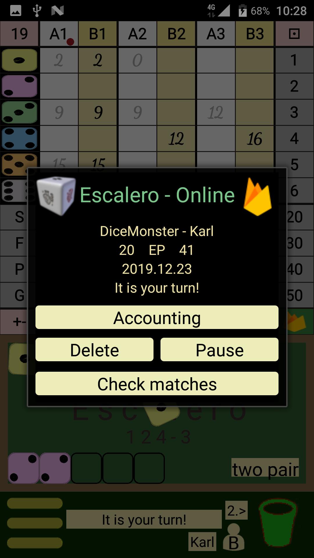 Escalero Dice 3.13 Screenshot 2