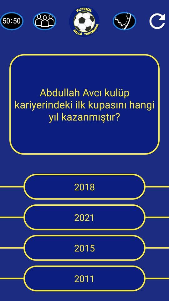 Futbol Bilgi Yarışması (2021 - Türkiye Ligi+) 1.7 Screenshot 12