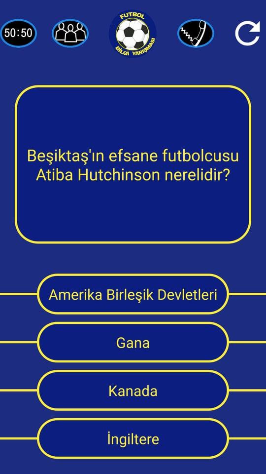 Futbol Bilgi Yarışması (2021 - Türkiye Ligi+) 1.7 Screenshot 13