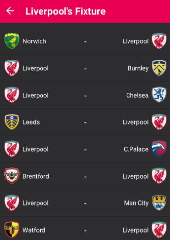 Premier League Calculator (Predictor - 2021/2022) 1.0 Screenshot 10