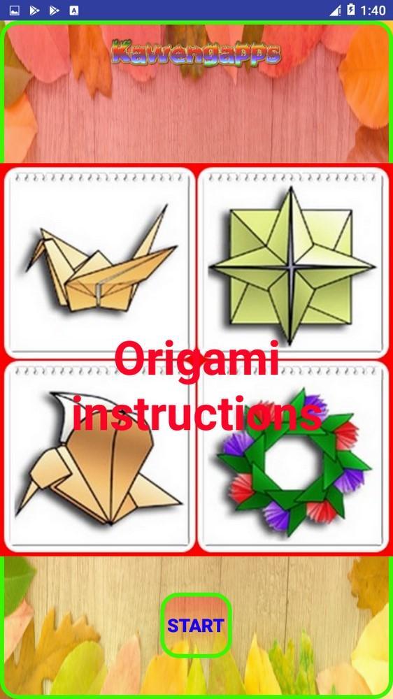 Origami Instructions 2.0 Screenshot 1