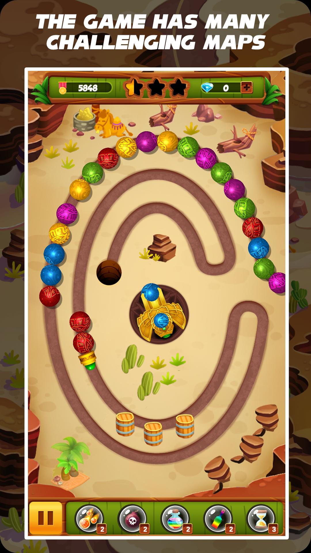 Zumbla Shooter Classic Puzzle Game 1.2 Screenshot 4