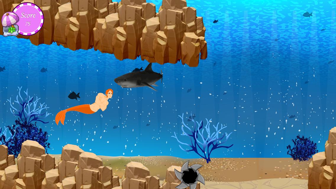 Merman Shark Attack 1.0 Screenshot 2