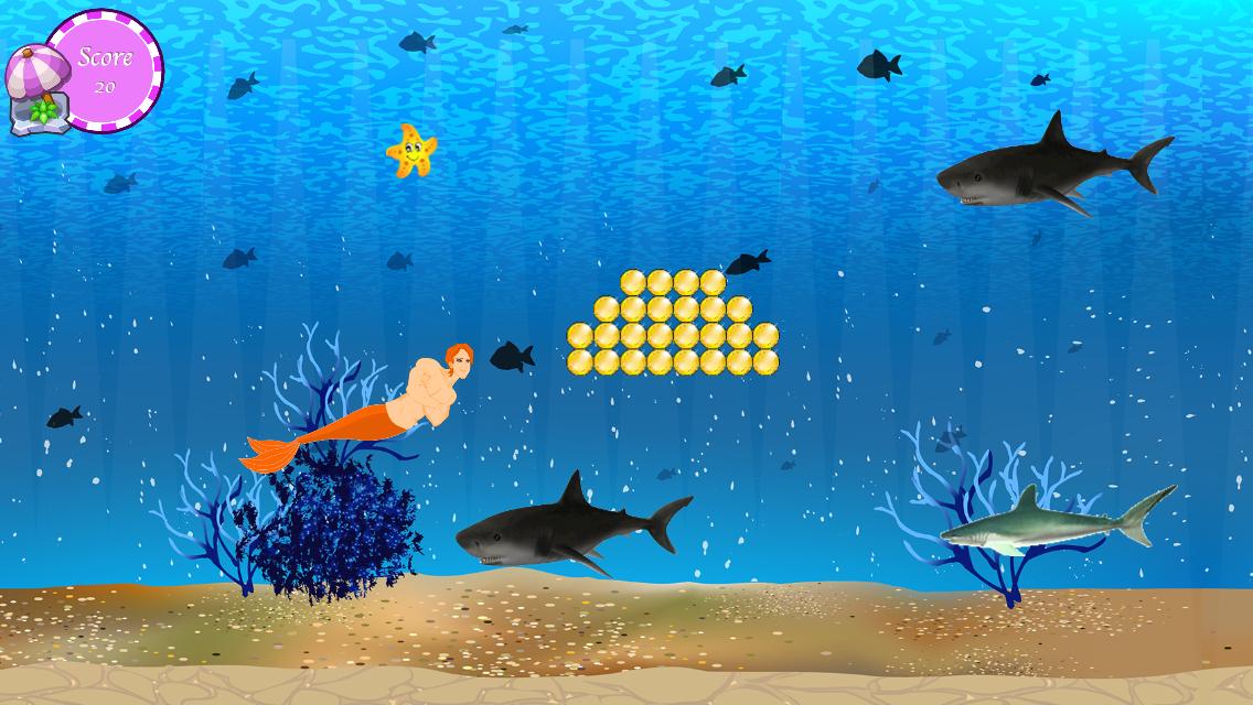 Merman Shark Attack 1.0 Screenshot 8