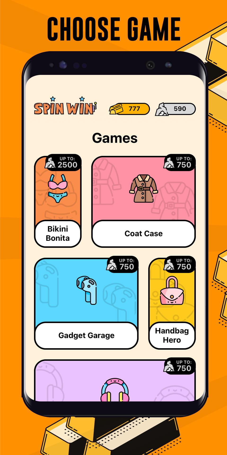 Spin Win - real prizes for free 1.3 Screenshot 1