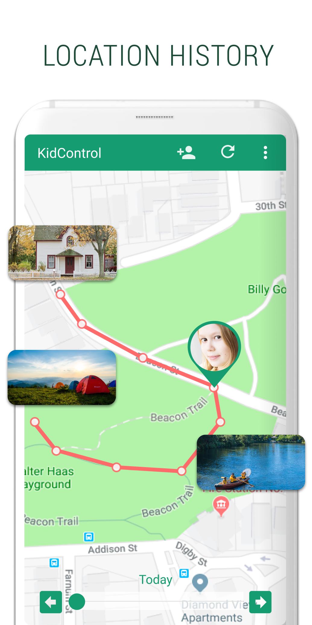 Family GPS tracker KidsControl k5.2.14 Screenshot 6