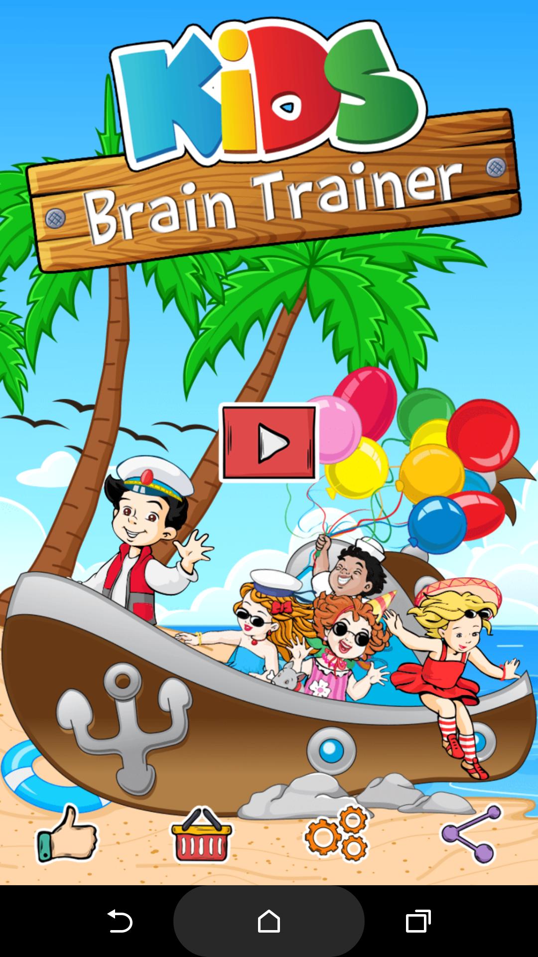 Kids Brain Trainer (Preschool) 2.7.0 Screenshot 1