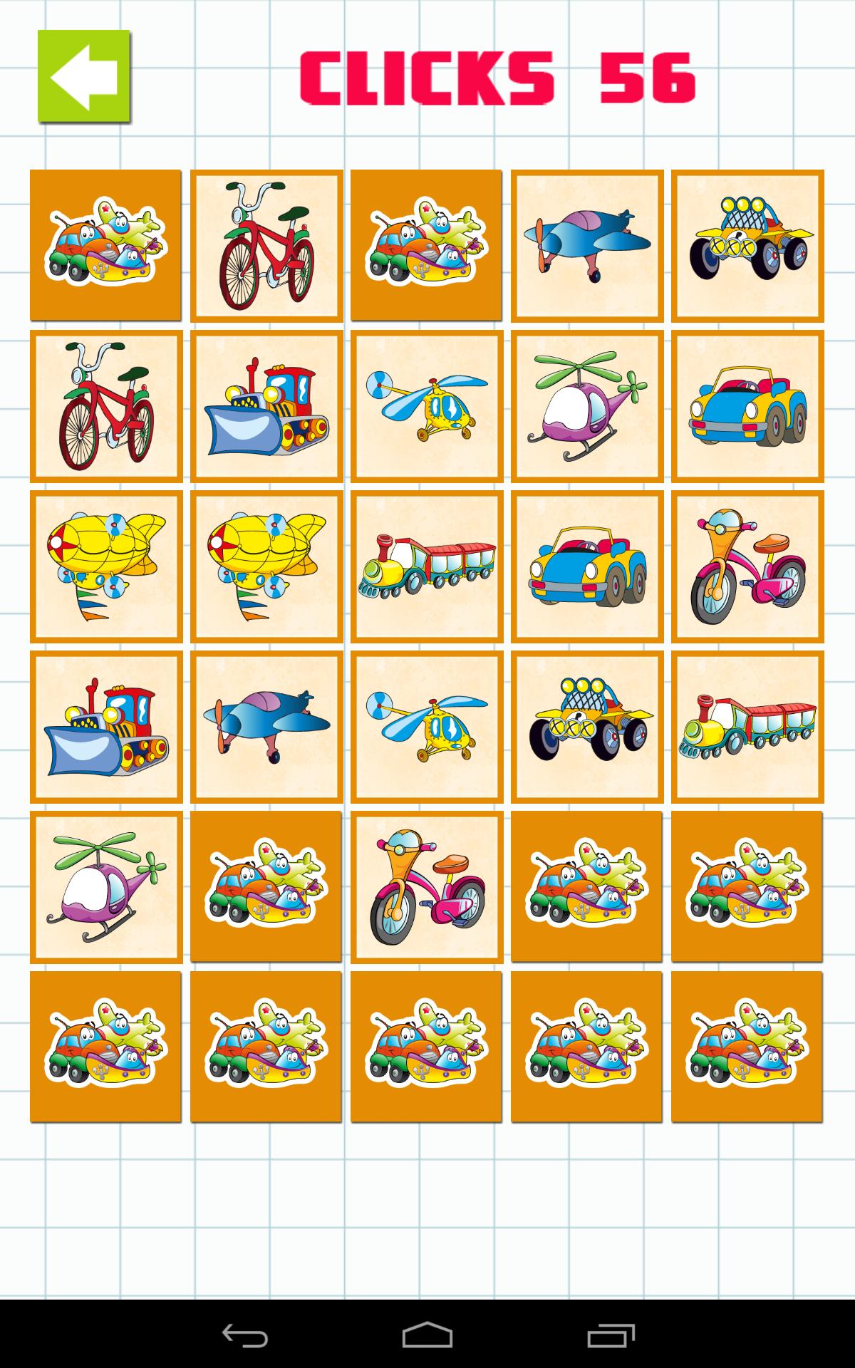 Memory Game: Animals, Fruits, Cars & Numbers 2.1.6 Screenshot 14