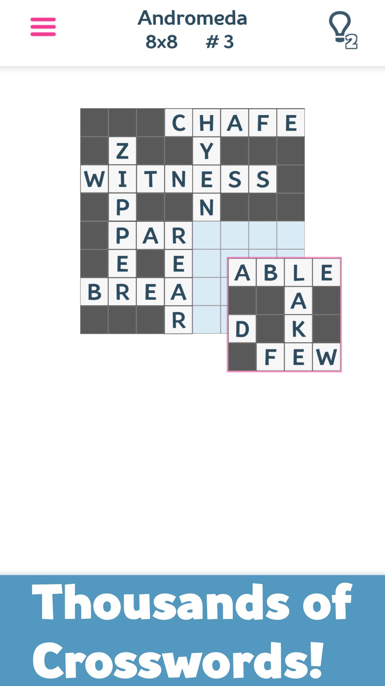 Crosswords Pack (Crossword+Fill-Ins+Chainword) 2.28 Screenshot 17