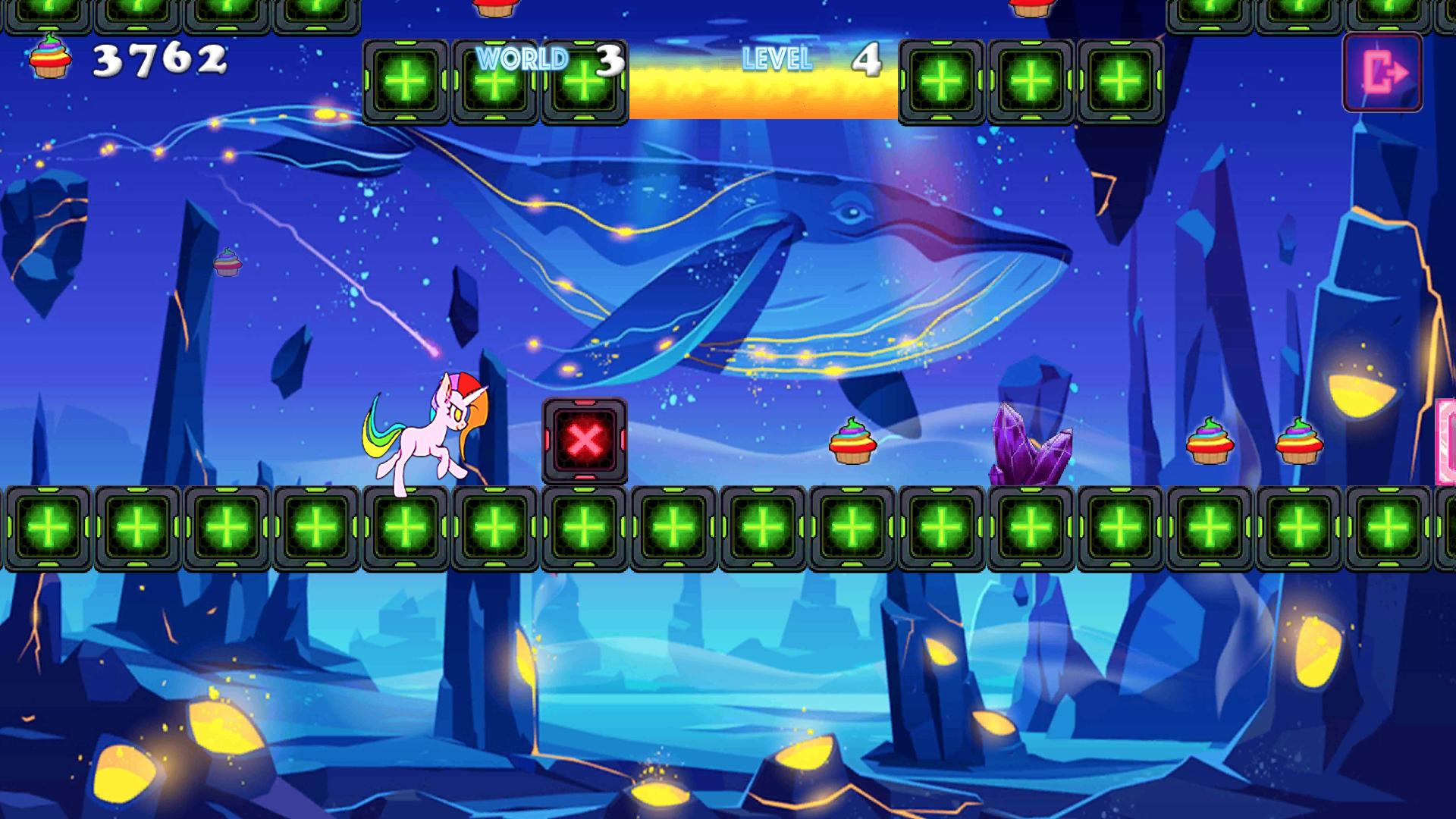 Unicorn Dash Neon Lights Unicorn Games mlp games 2.8.105 Screenshot 3