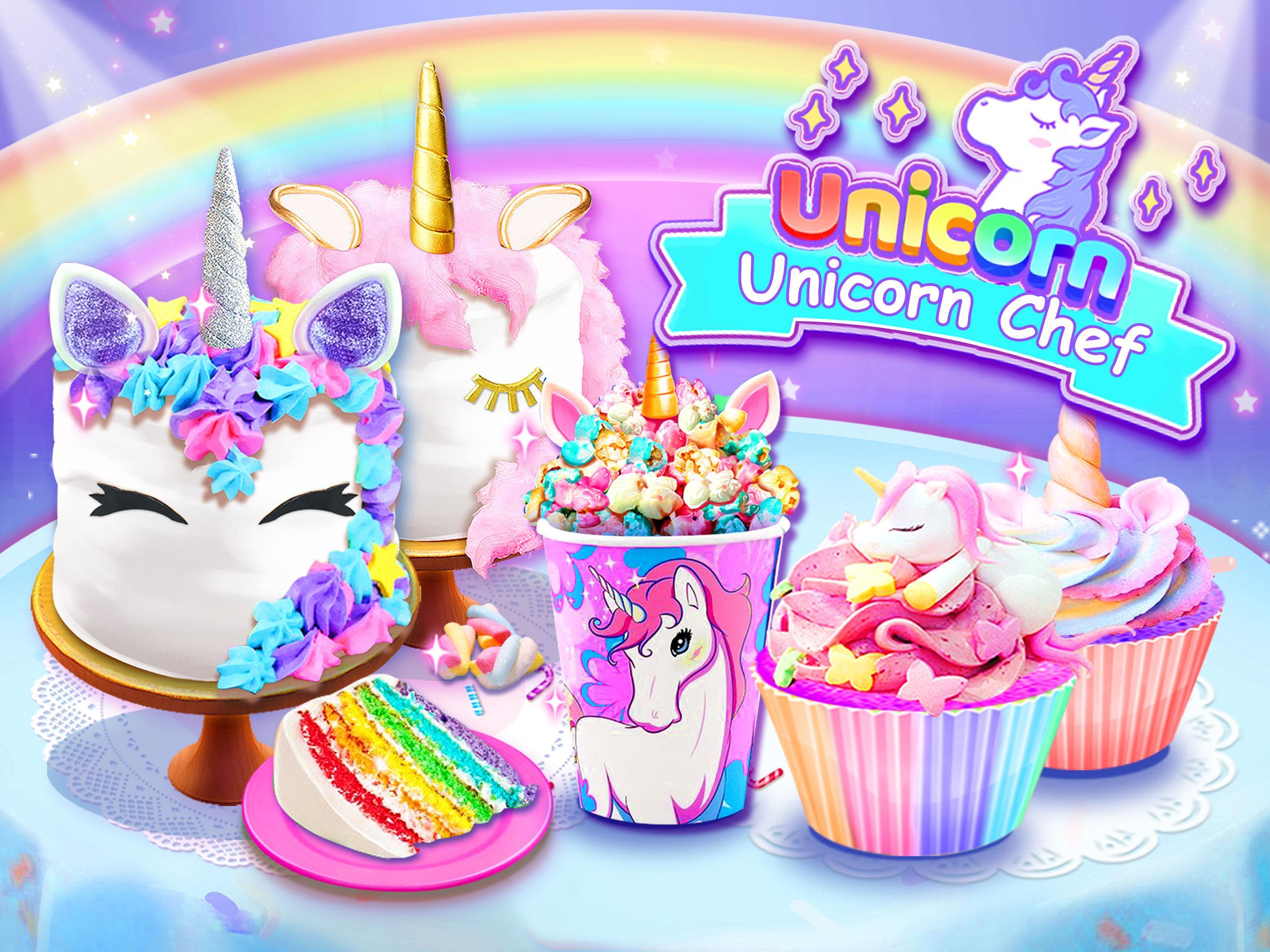 Unicorn Chef: Cooking Games for Girls 4.7 Screenshot 1