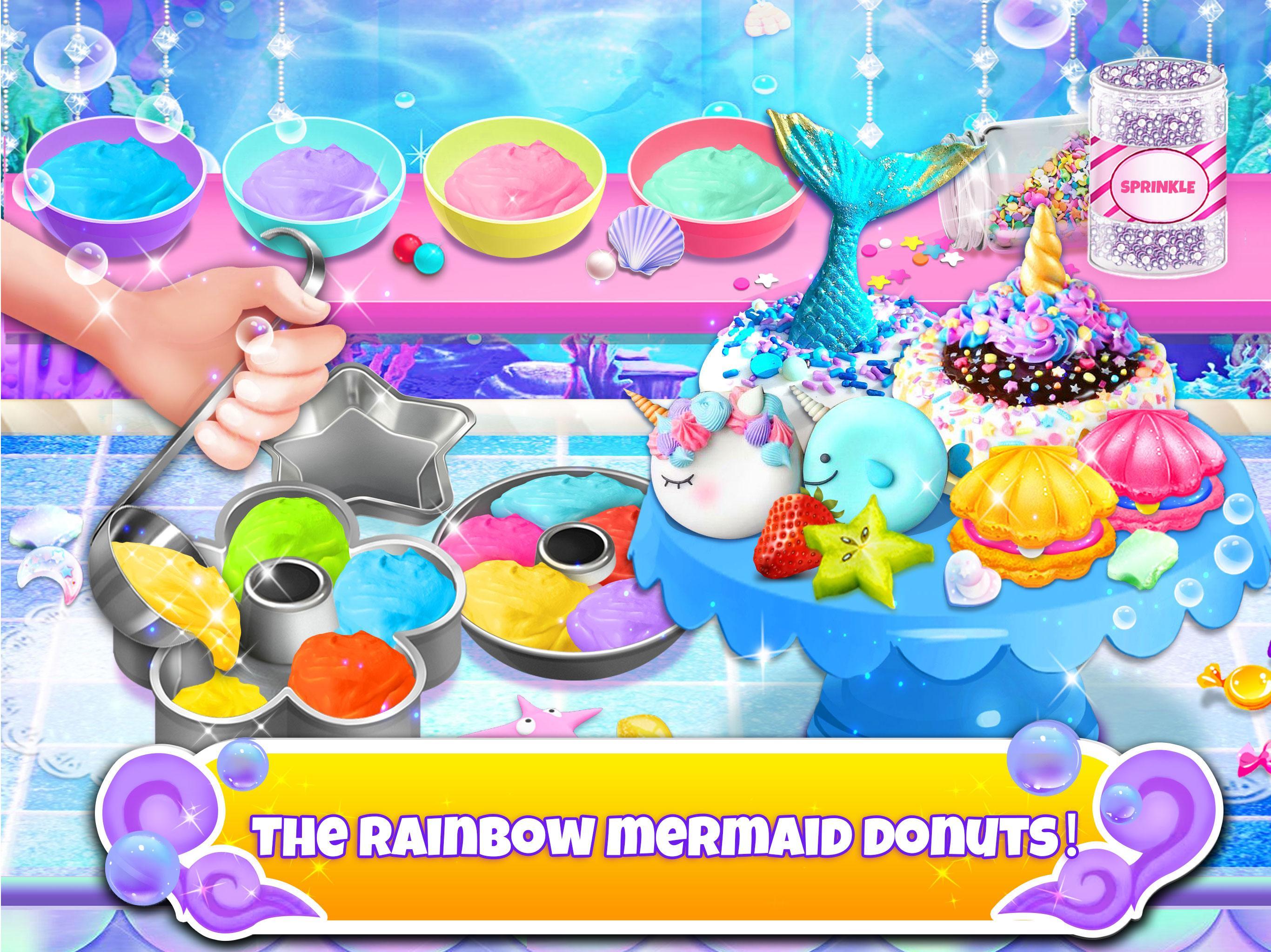Unicorn Chef: Mermaid Cooking Games for Girls 2.1 Screenshot 10