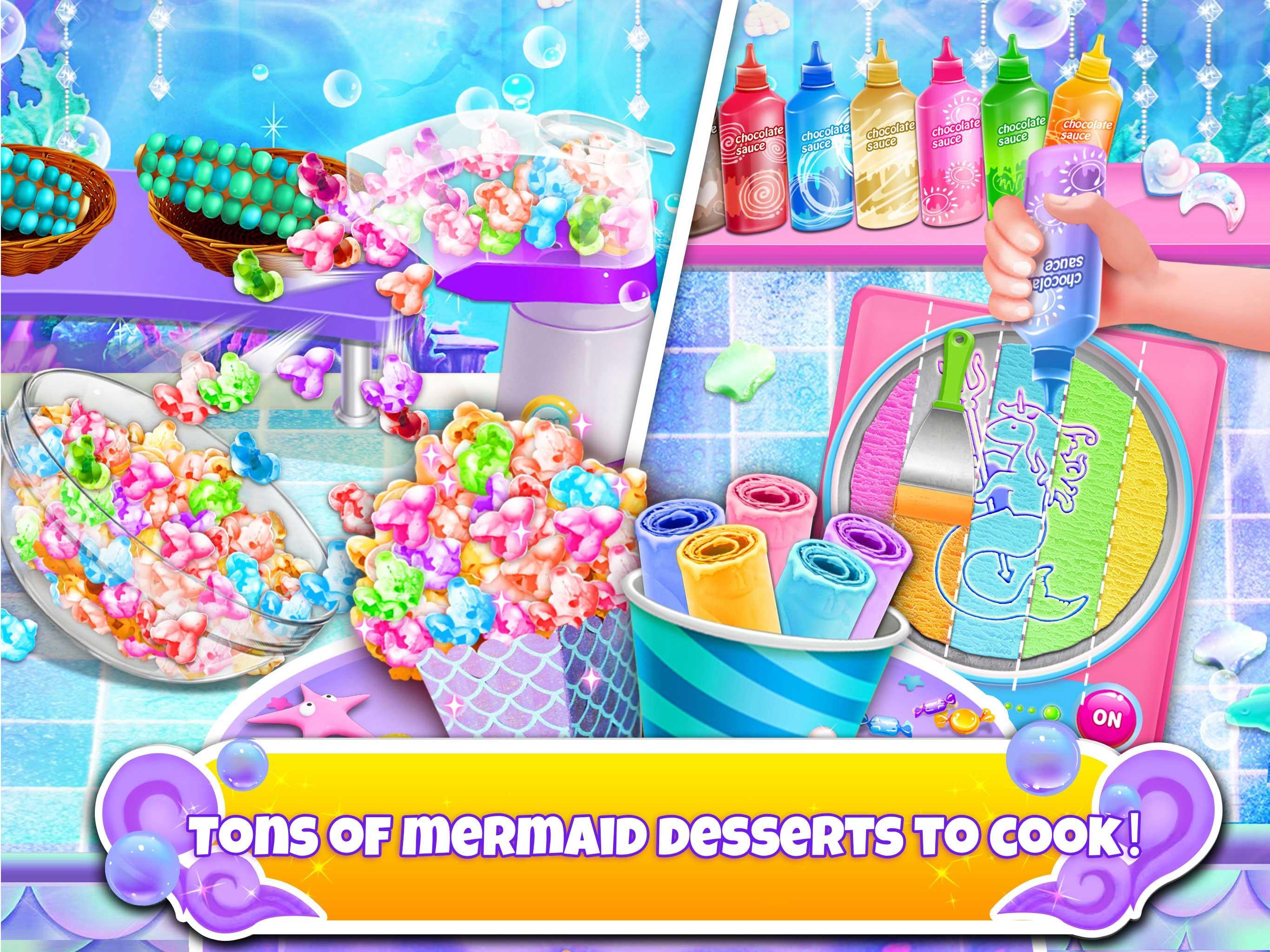 Unicorn Chef: Mermaid Cooking Games for Girls 2.1 Screenshot 11