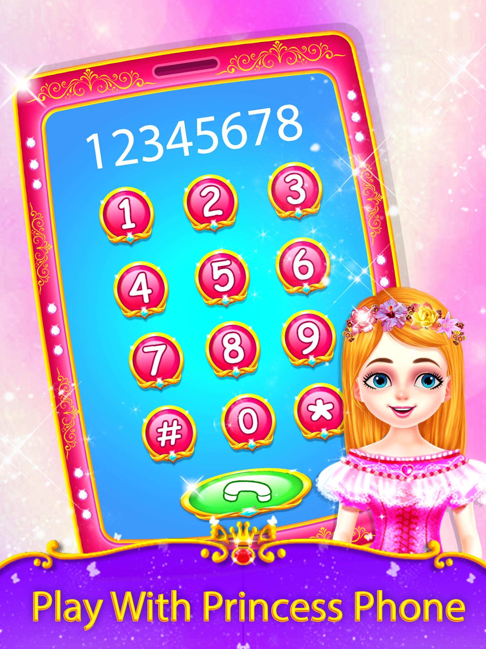 Baby Princess Phone - Pink Princess Baby Phone 1.0.0 Screenshot 1