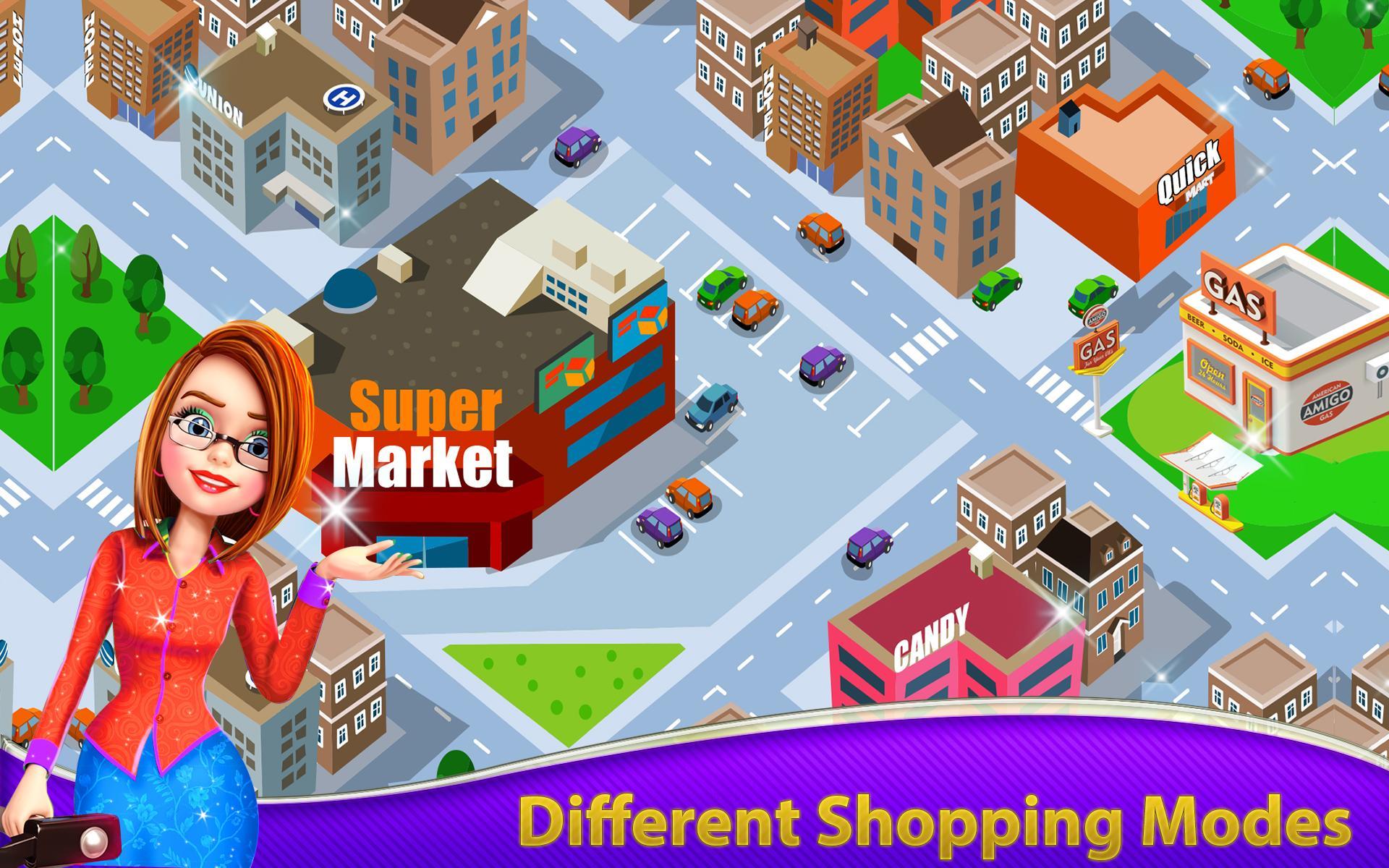 🏬 Supermarket Grocery Shopping: Mall Girl Games 1.8 Screenshot 1