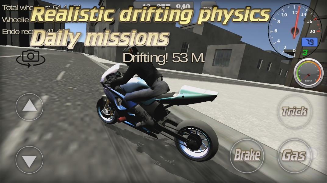 Wheelie King 3D Realistic free  motorbike racing 1.0 Screenshot 5