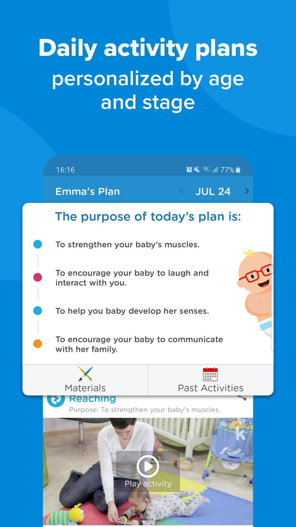 Kinedu Baby Developmental Activities & Milestones 1.37.1 Screenshot 2