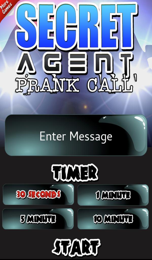 Secret Agent Prank Cal 1.0 Screenshot 1