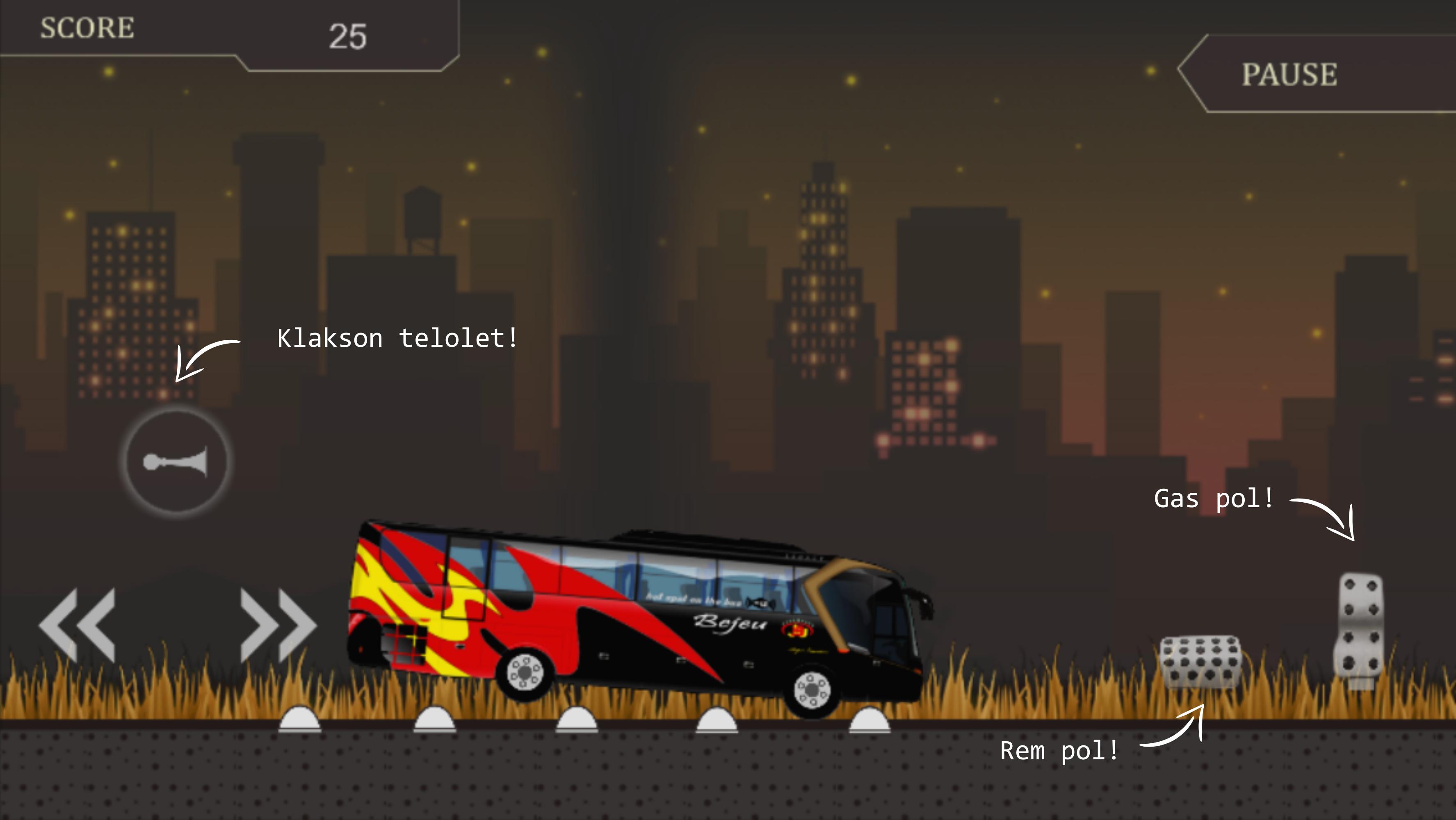 Bejeu Bus Indonesia Telolet 3.0 Screenshot 2