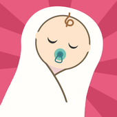 White Noise Baby App - free infant sleep sounds app icon