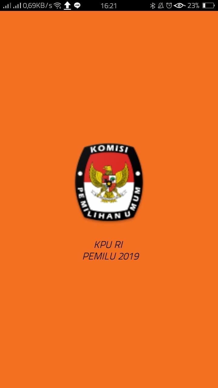 KPU RI PEMILU 2019 2.0.1 Screenshot 1