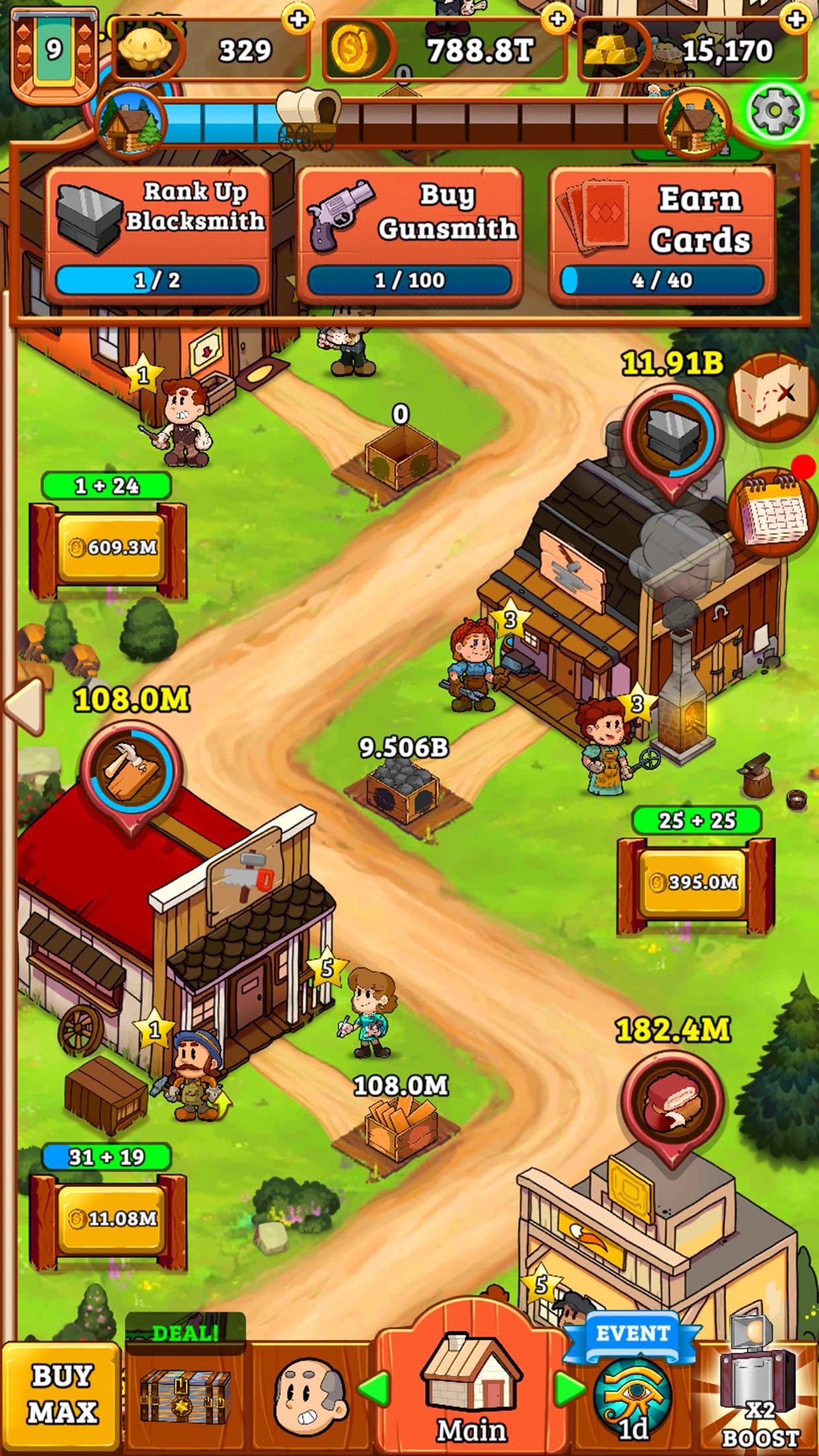Idle Frontier Tap Town Tycoon 1.067 Screenshot 14