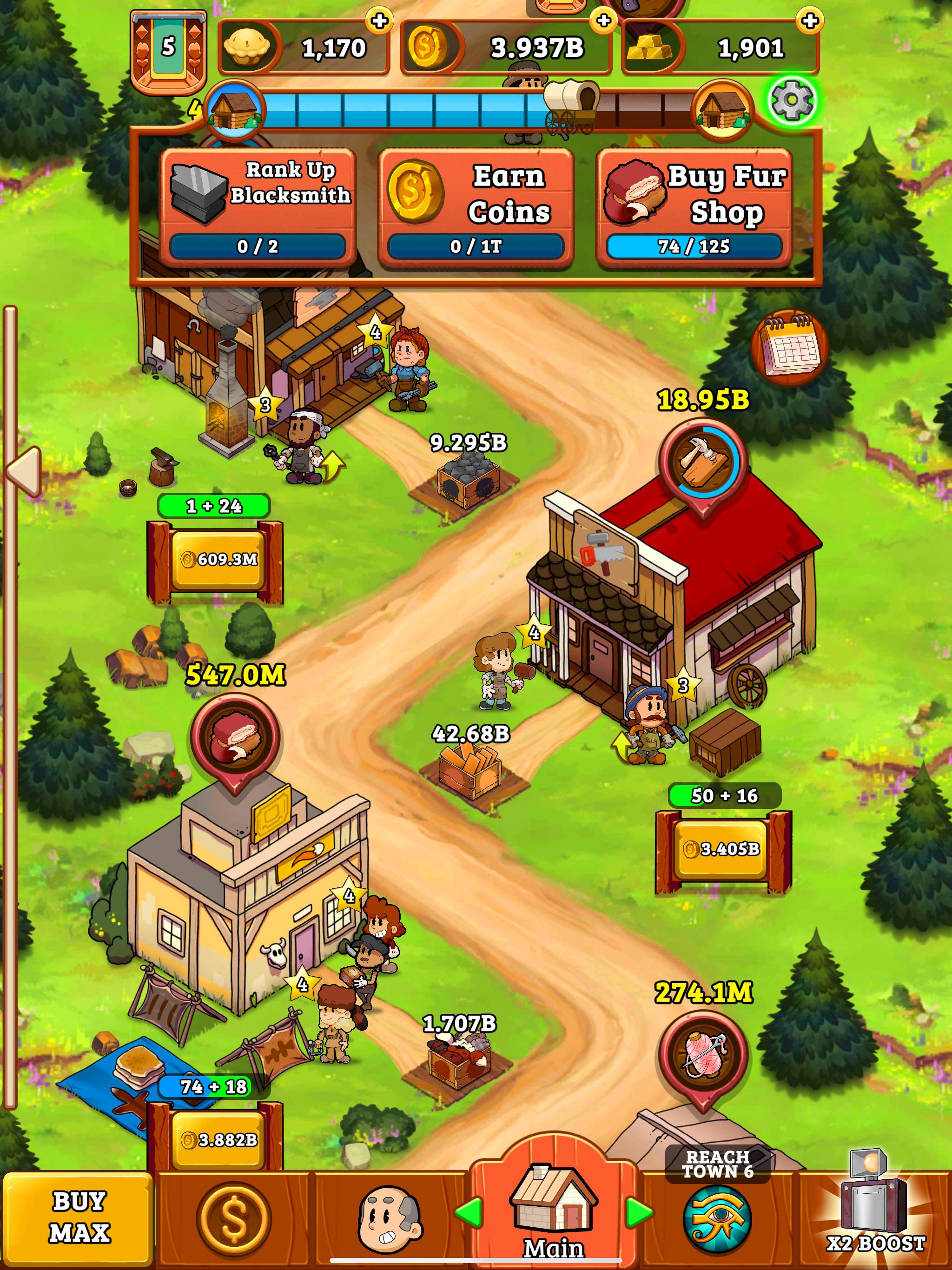 Idle Frontier Tap Town Tycoon 1.067 Screenshot 21