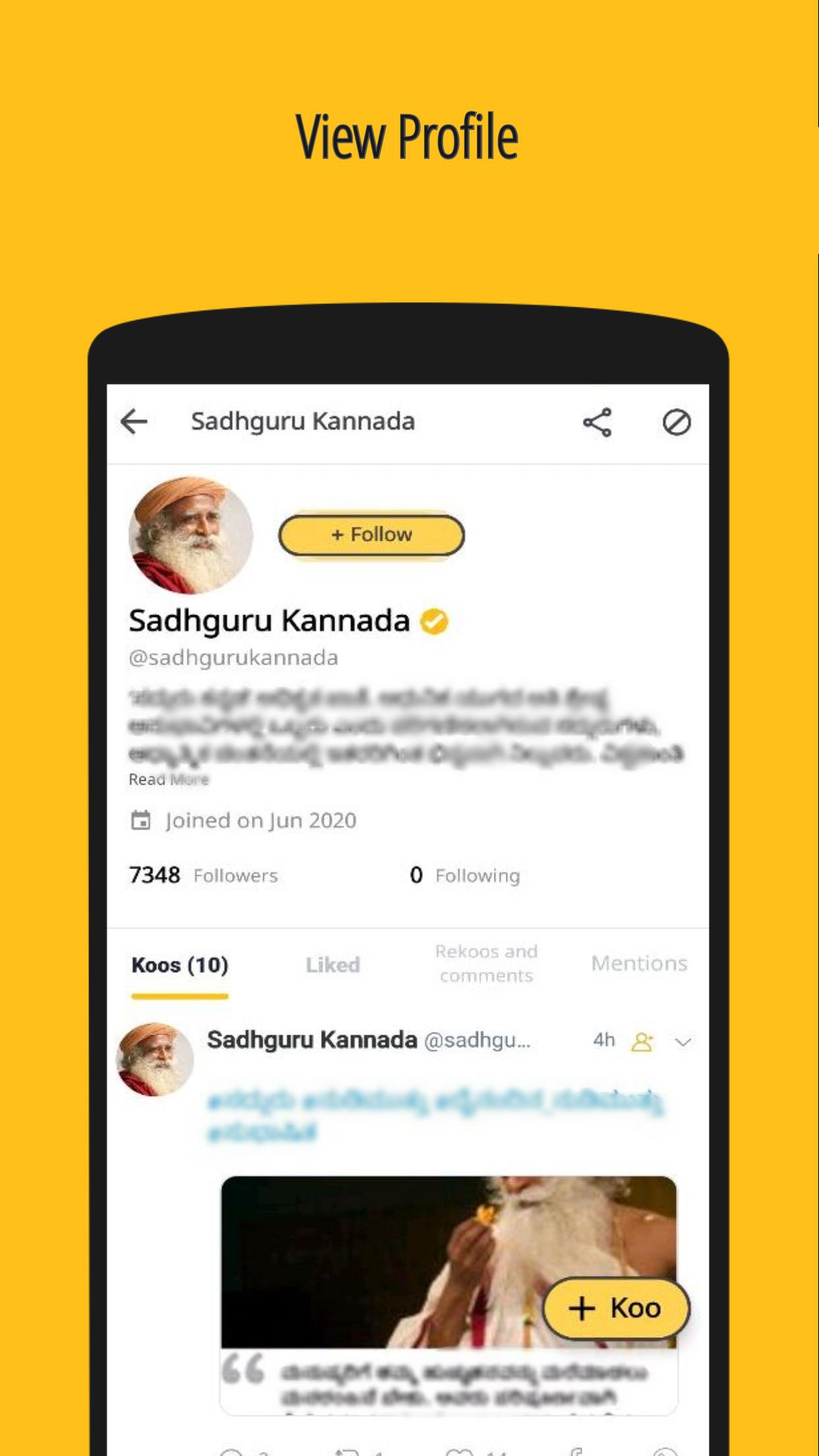 Koo Connect with Indians in Indian Languages 🙂 0.0.55 Screenshot 7