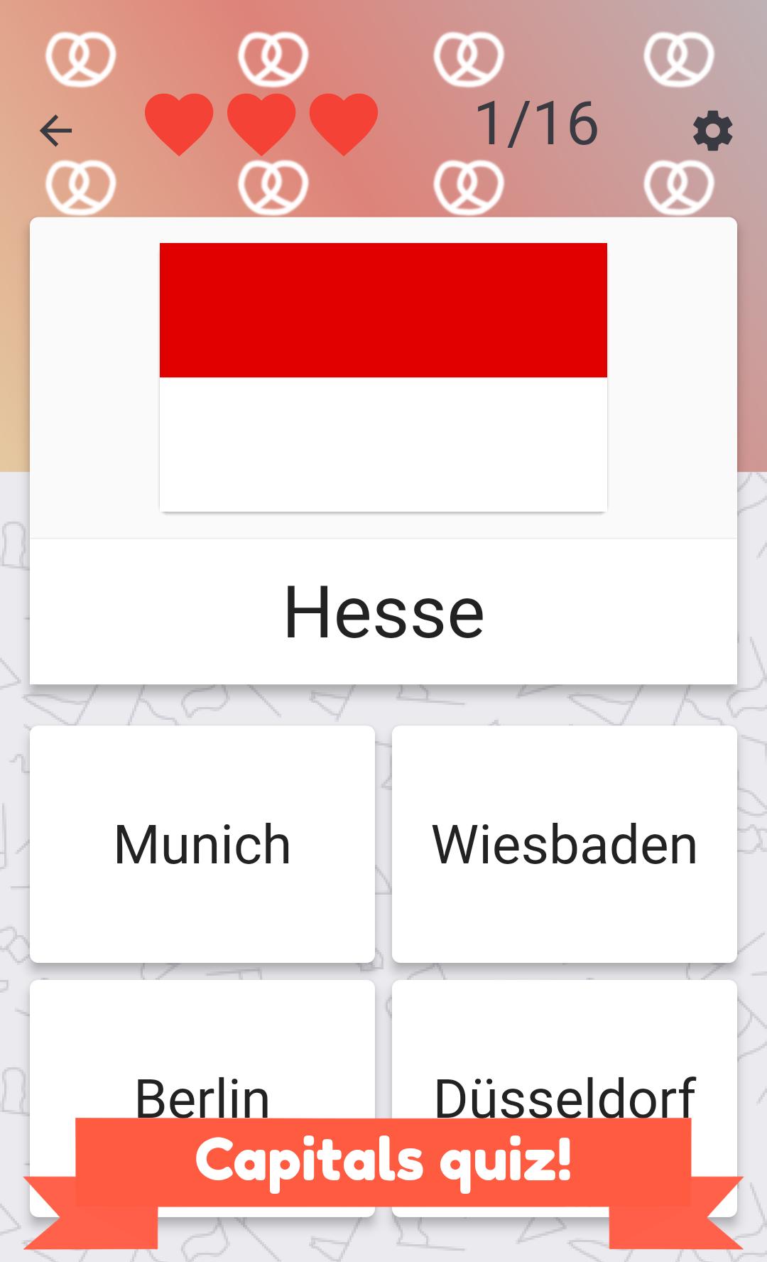 States of Germany quiz 1.1001.3 Screenshot 5