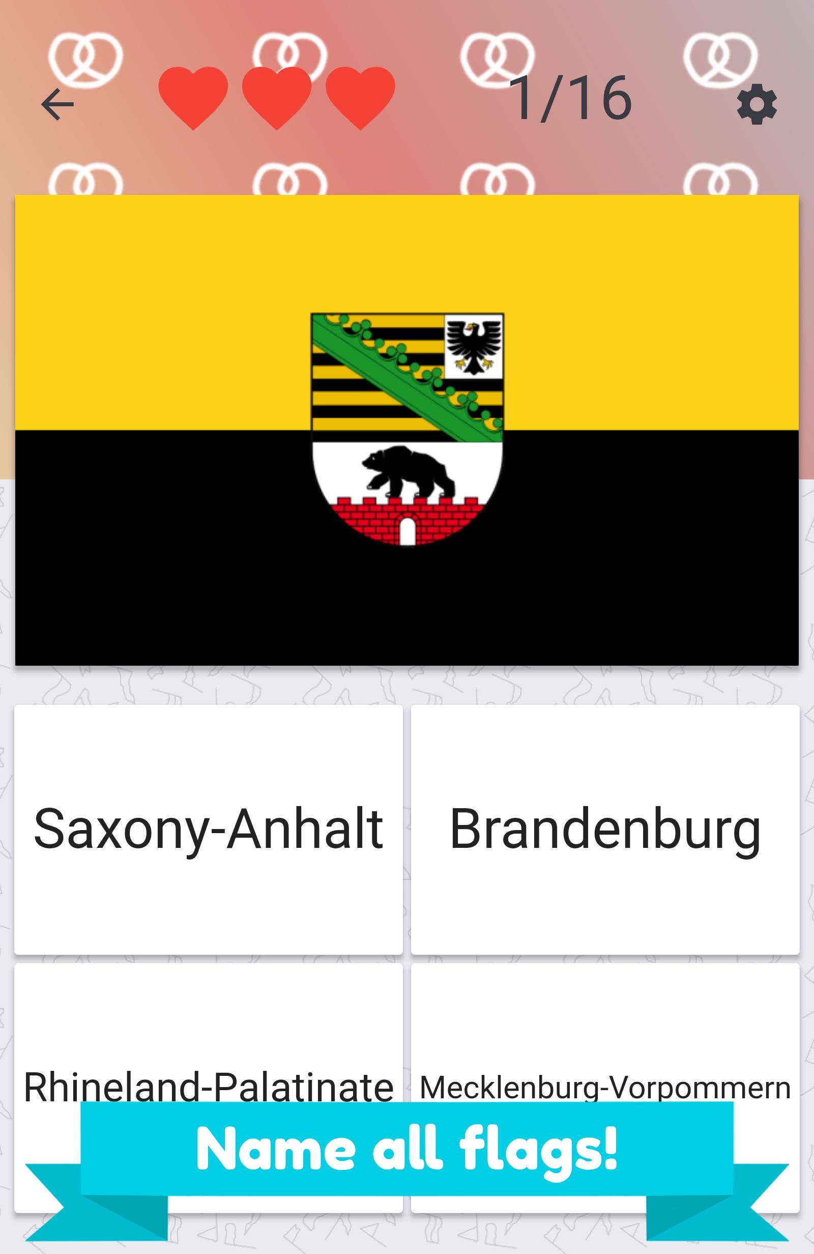 States of Germany quiz 1.1001.3 Screenshot 9