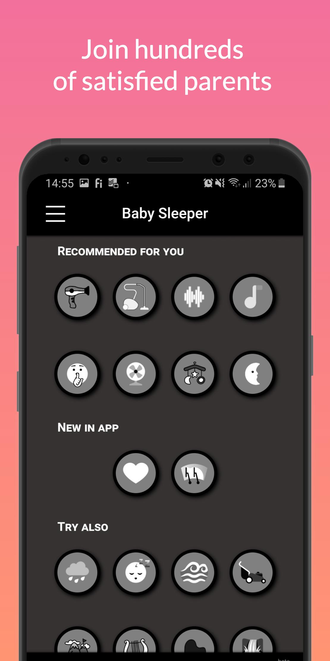 White Noise Baby App - free infant sleep sounds 1.43.1 Screenshot 1