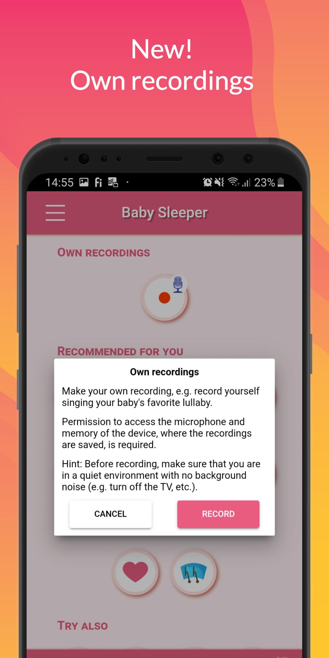 White Noise Baby App - free infant sleep sounds 1.43.1 Screenshot 3