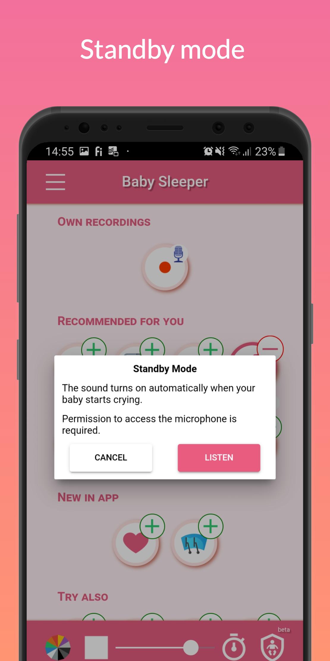 White Noise Baby App - free infant sleep sounds 1.43.1 Screenshot 4