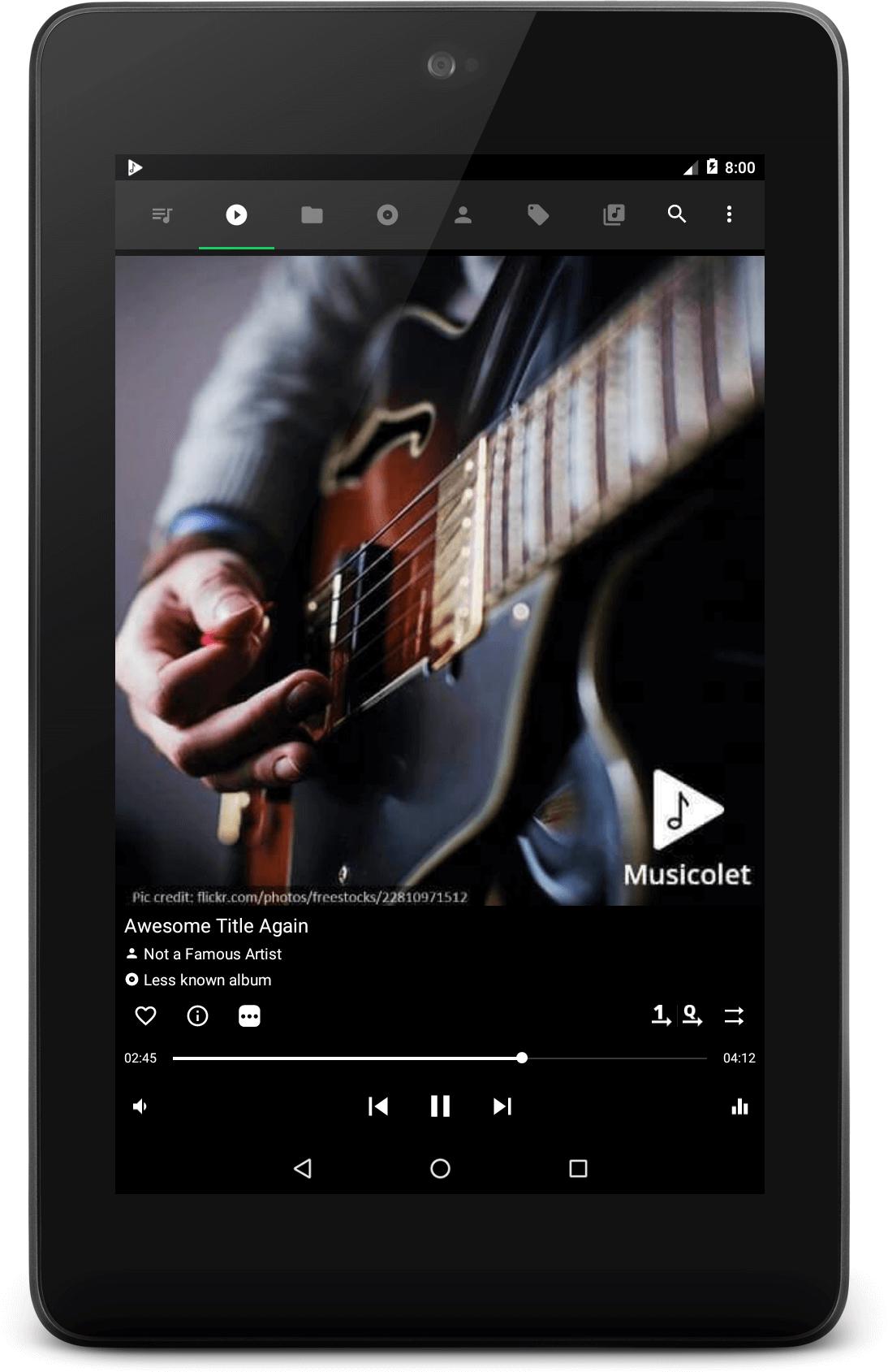 Musicolet Music Player [Free, No ads] 4.2.1 build182 Screenshot 12